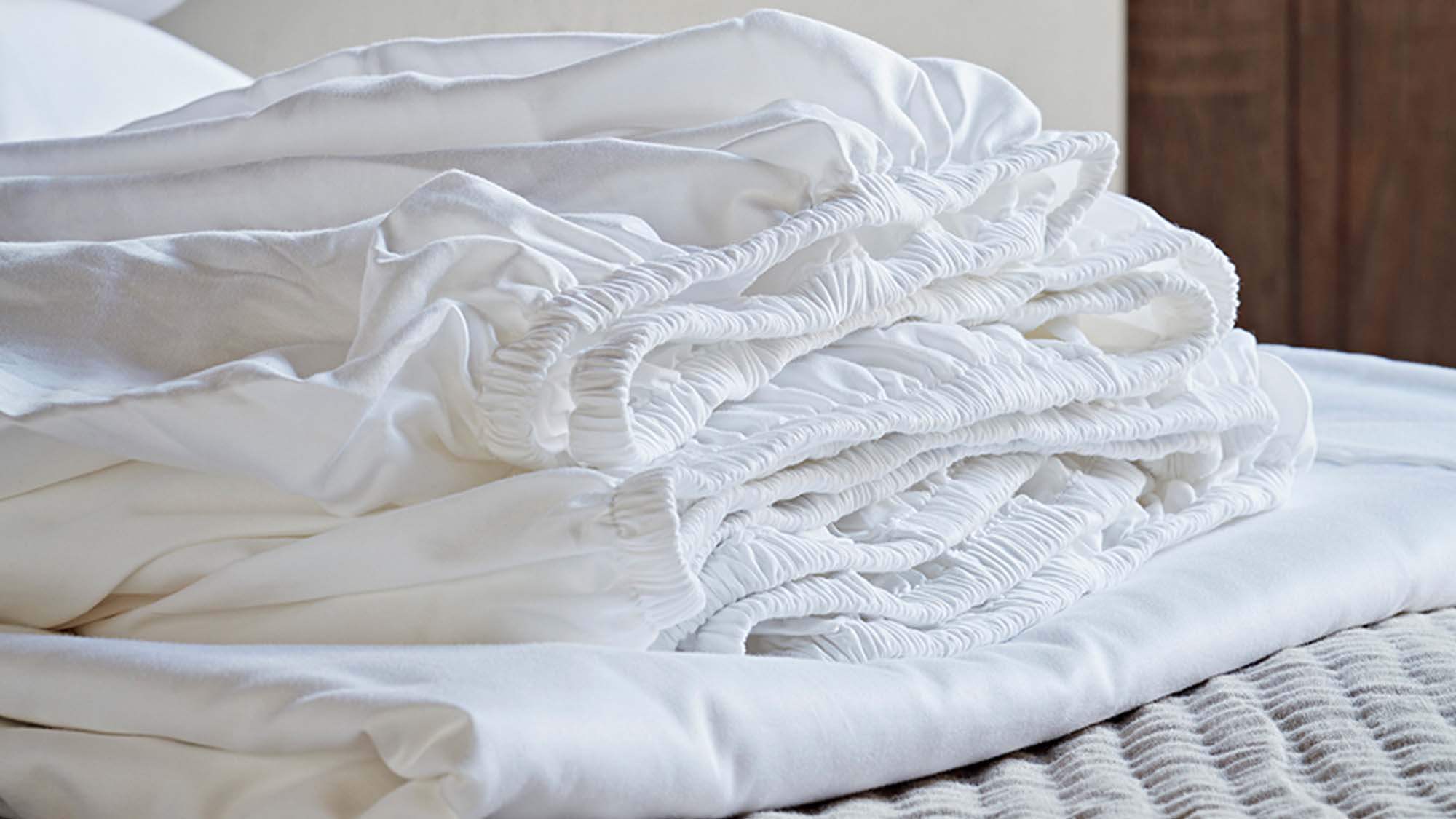 500 thread count, organic cotton fitted sheet