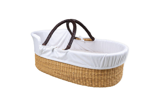 Woven Moses Basket Jersey Organic Cotton Liner