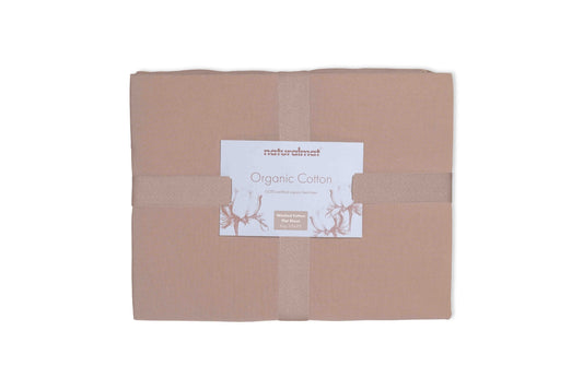 Clay Washed Organic Cotton Flat Sheet