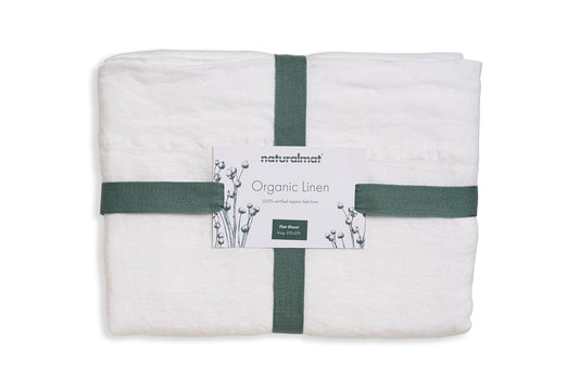 Organic Linen Flat Sheet