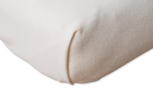 Nursery Brushed Organic Cotton Flat Sheet