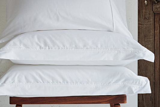 Organic Cotton Oxford Pillowcases (pair)