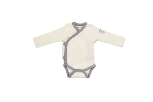Organic Long-sleeve Bodysuit (pack of two)