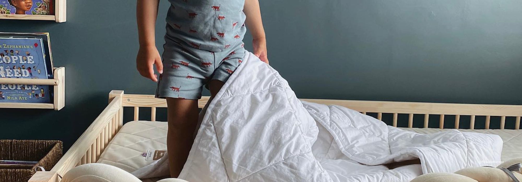 What is the softest type of cotton bedding for children?