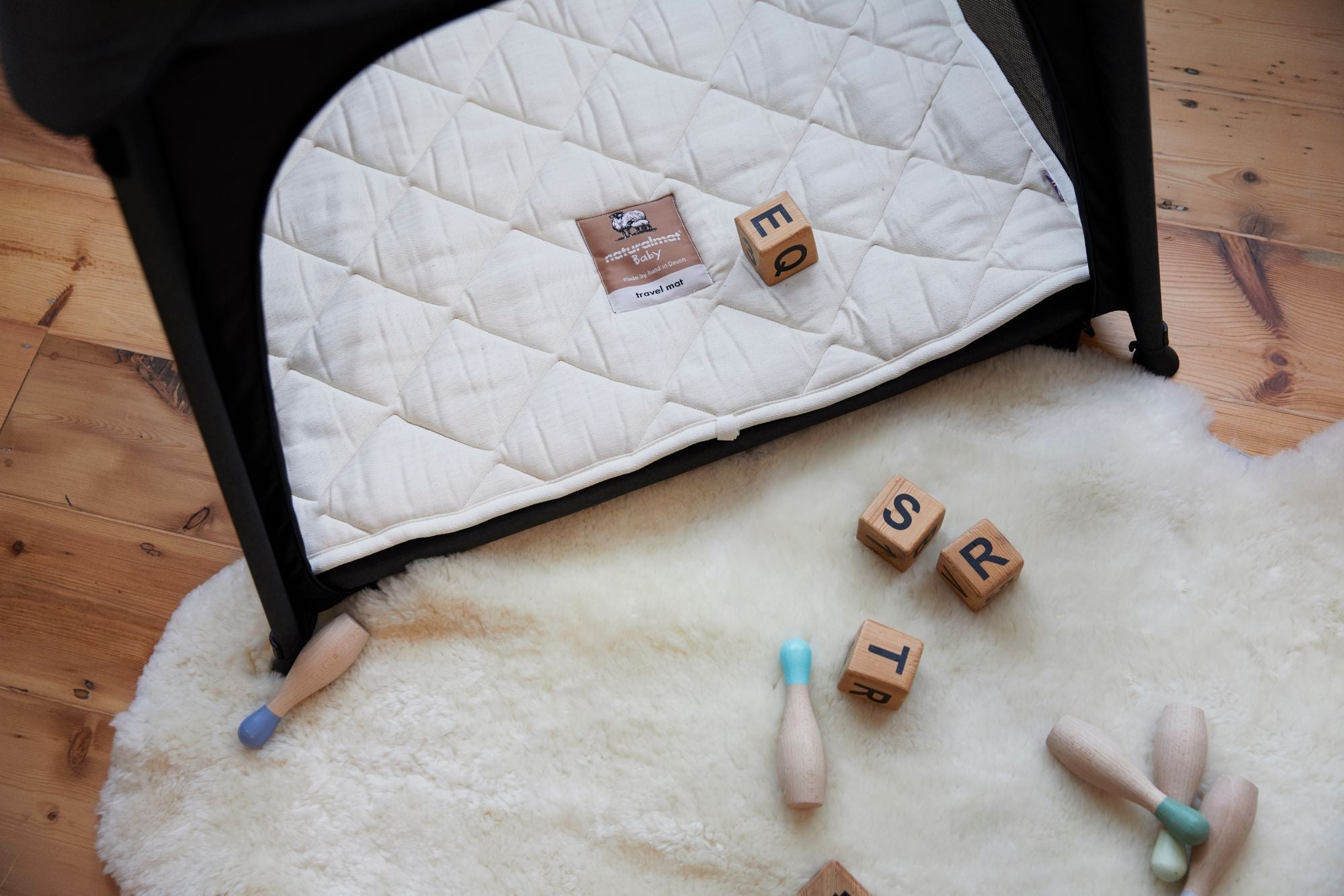 Natural Travelcot Mattresses