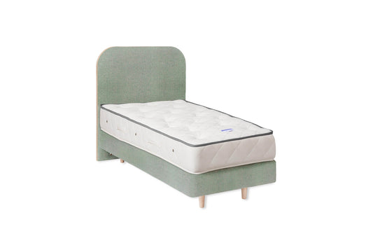 The Heybrook Bed | House_Wool - Slate Green