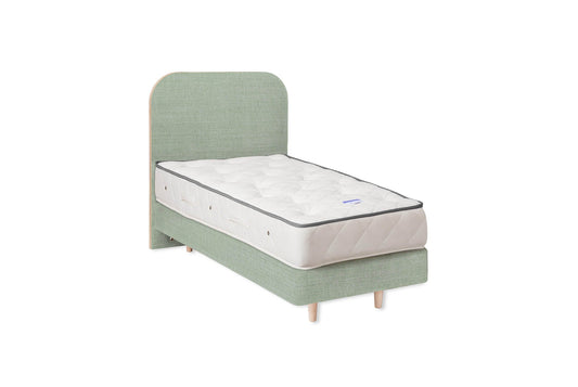 The Heybrook Bed | Linara_Cotton_Linen - Seaglass