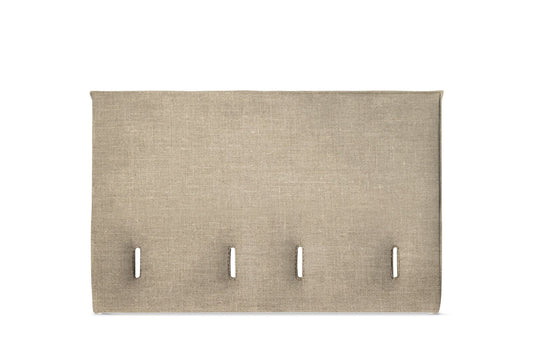 The Low Prideaux Headboard | House_Linen - Organic Flax