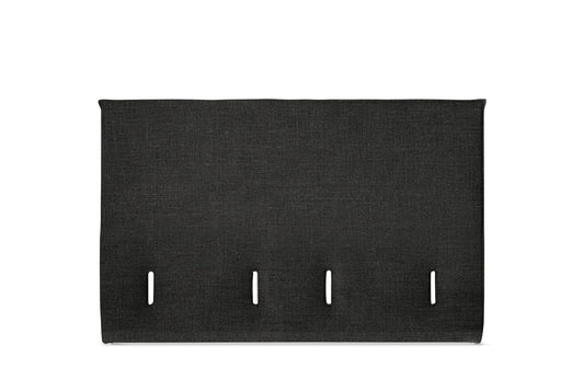 The Low Prideaux Headboard | Organic_House_Linen - Basalt