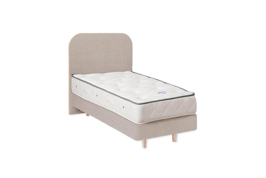 The Heybrook Bed | Linara_Cotton_Linen - Chamois