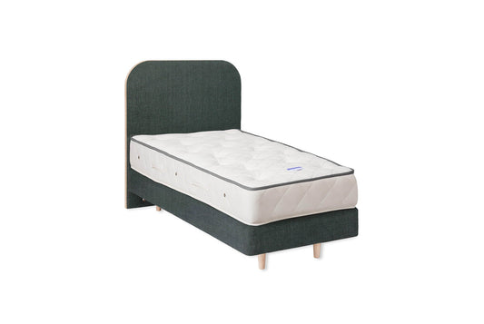 The Heybrook Bed | Washed_Linen - Deep Teal