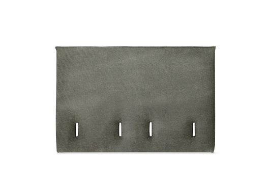 The Low Prideaux Headboard | Velvet - Anthracite