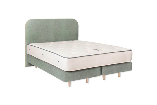The Heybrook Bed | House_Wool - Slate Green