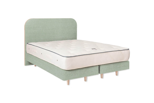 The Heybrook Bed | Linara_Cotton_Linen - Seaglass