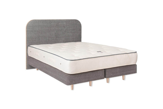 The Heybrook Bed | Linara_Cotton_Linen - Magnesium