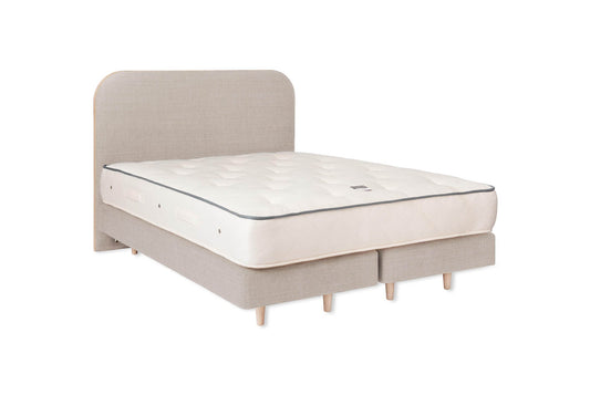 The Heybrook Bed | Linara_Cotton_Linen - Chamois