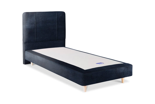 The Carrick Child Bed | Velvet - Marine