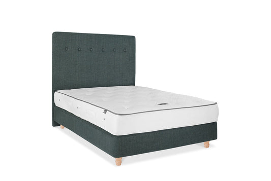 The Clovelly Bed | Washed_Linen - Teal