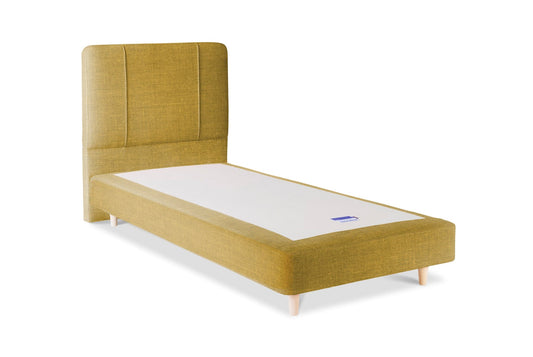 The Carrick Child Bed | Washed_Linen - Mustard