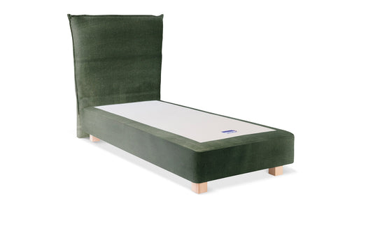 The Fiador Child Bed | Velvet - Evergreen