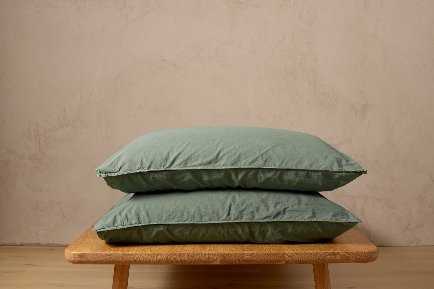 Mizzle Standard Washed Organic Cotton Pillowcases (pair)