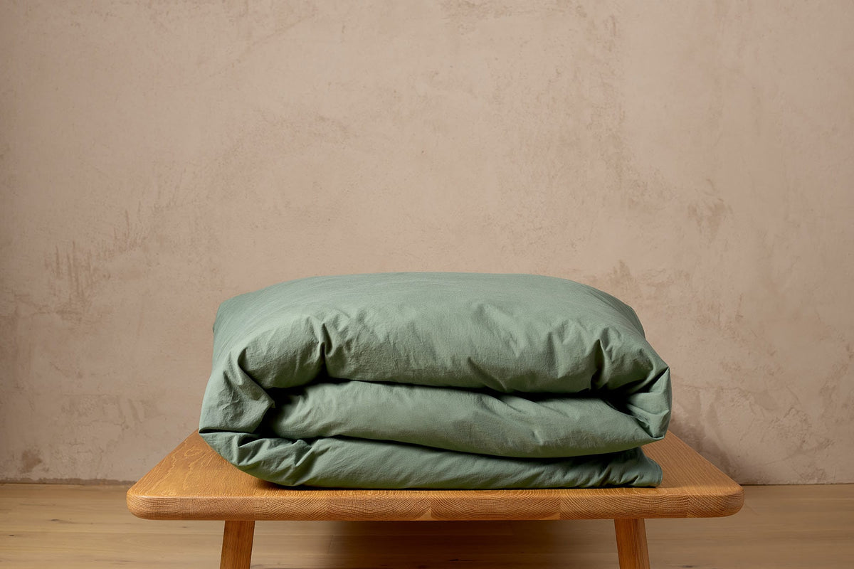 Mizzle Washed Organic Cotton Duvet Cover