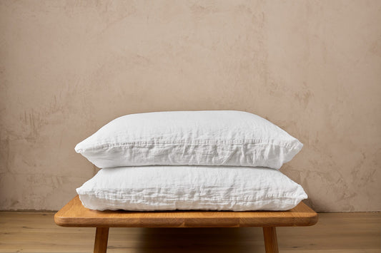 Standard Organic Linen Pillowcases (pair)