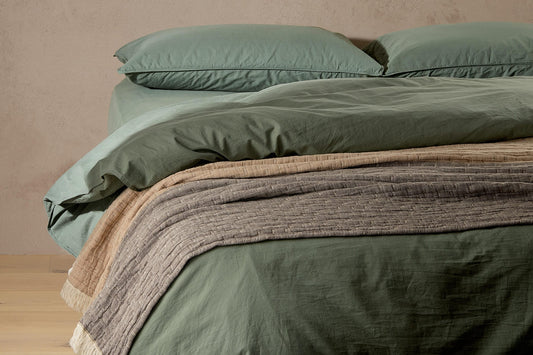 Mizzle Washed Organic Cotton Bed Linen Set