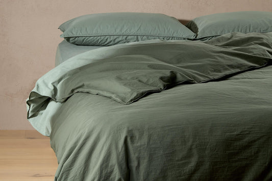 Mizzle Washed Organic Cotton Duvet Cover