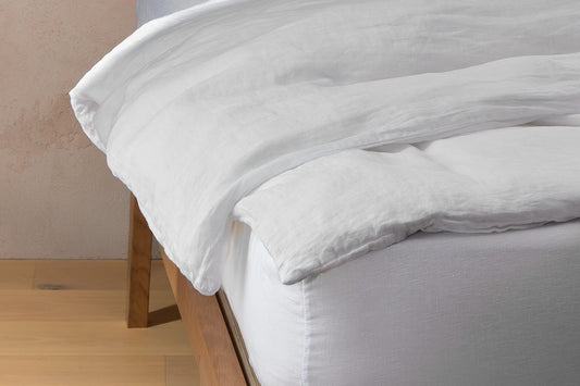 Organic Linen Duvet Cover