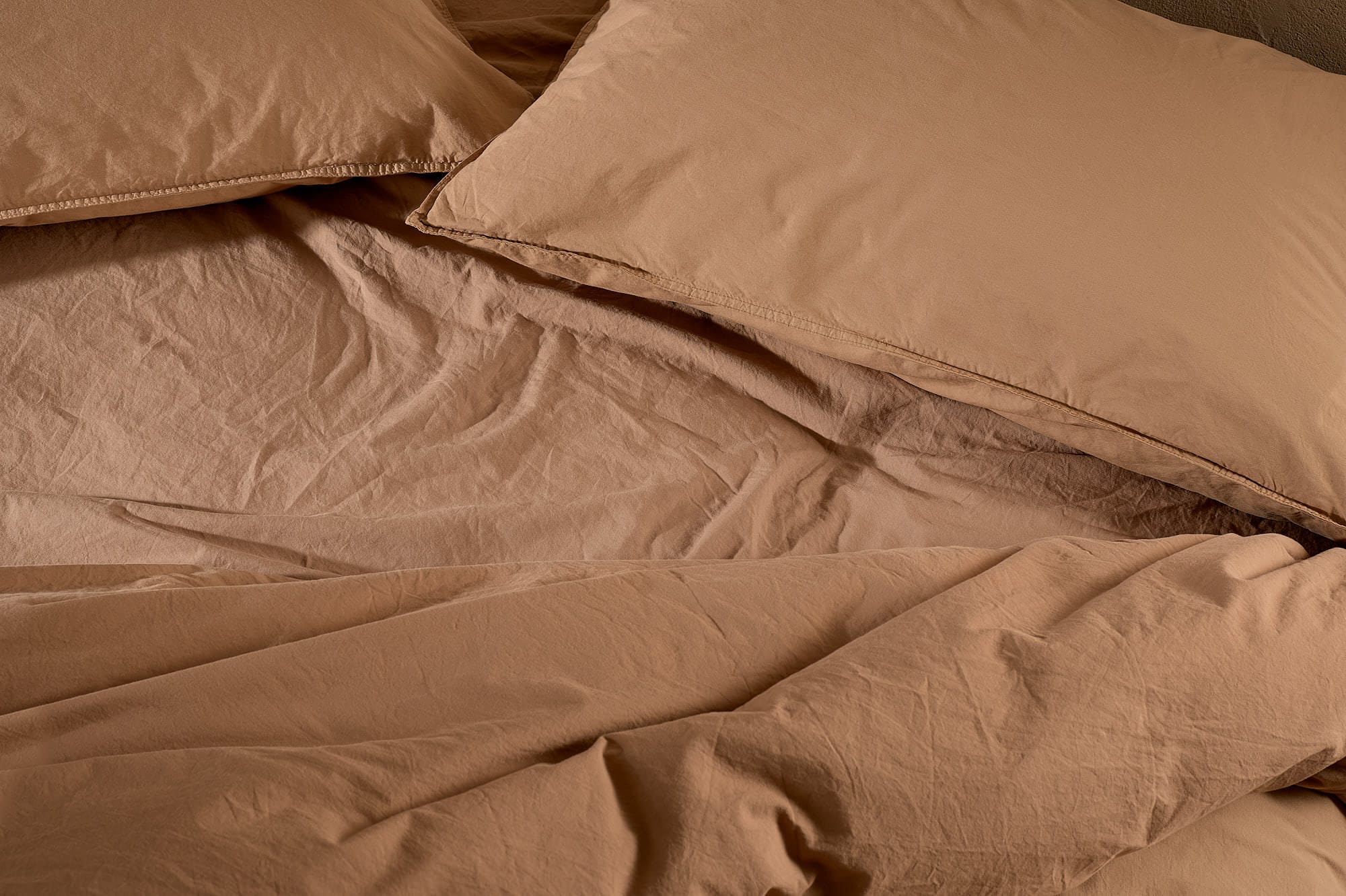 Clay Washed Organic Cotton Bed Linen Set