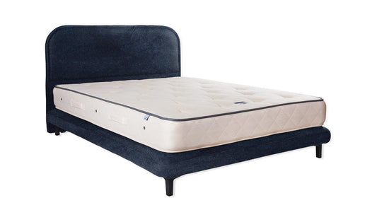 The Ashford Bed | Velvet - Marine