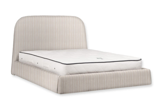 The Braunton Bed | Bouclé - Stripe