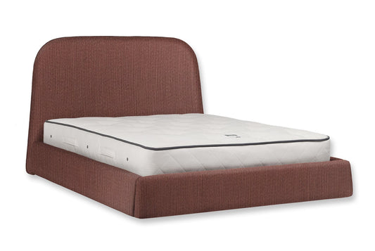 The Braunton Bed | Jute_Linen - Sienna