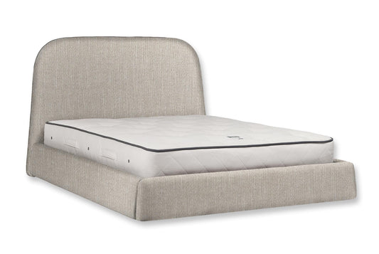 The Braunton Bed | Jute_Linen - Straw
