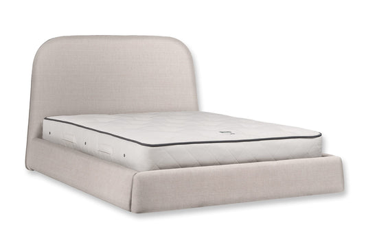 The Braunton Bed | Linara_Cotton_Linen - Chamois