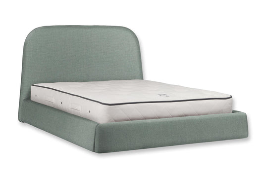 The Braunton Bed | Washed_Linen - Coast
