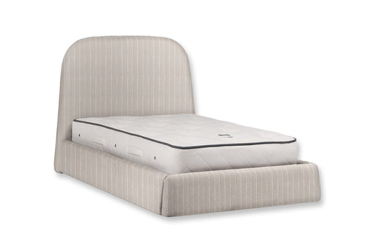 The Braunton Bed | Bouclé - Stripe