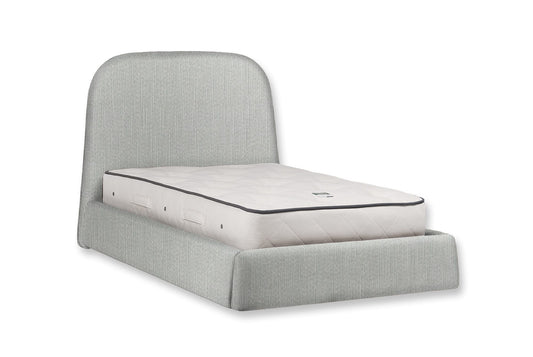 The Braunton Bed | Jute_Linen - Mist
