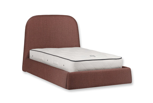 The Braunton Bed | Jute_Linen - Sienna