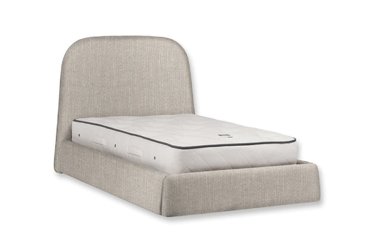 The Braunton Bed | Jute_Linen - Straw