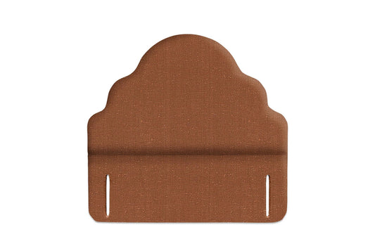 The Ebford Headboard | Slubby_Linen - Clove