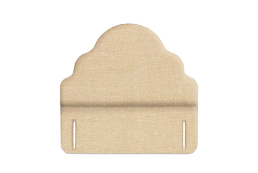 The Ebford Headboard | Slubby_Linen - Powder
