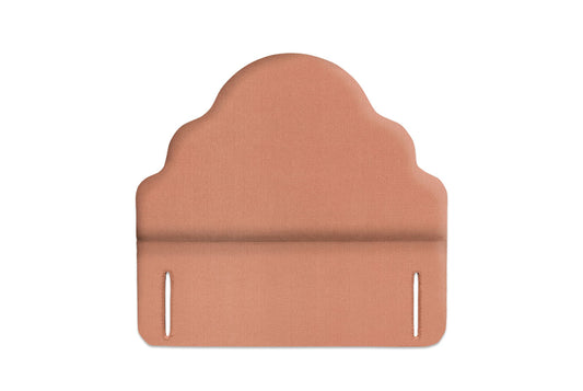 The Ebford Headboard | Cotton_Velvet - Rosewater