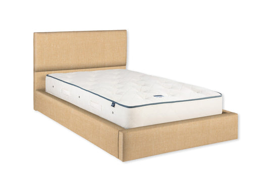 The Exmouth Bed | Slubby_Linen - Havana