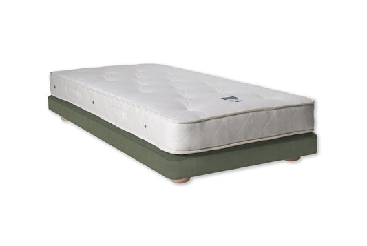 The Gulliver Floor Bed | Cotton_Velvet - Eucalyptus