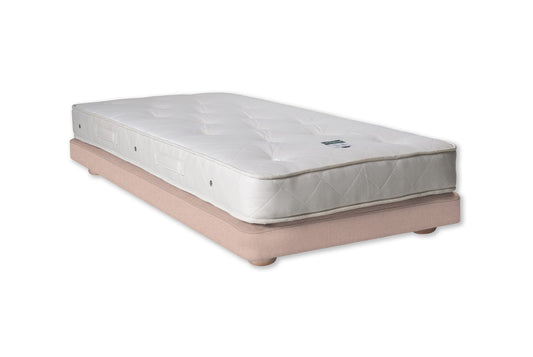 The Gulliver Floor Bed | Cotton_Velvet - Rosewater