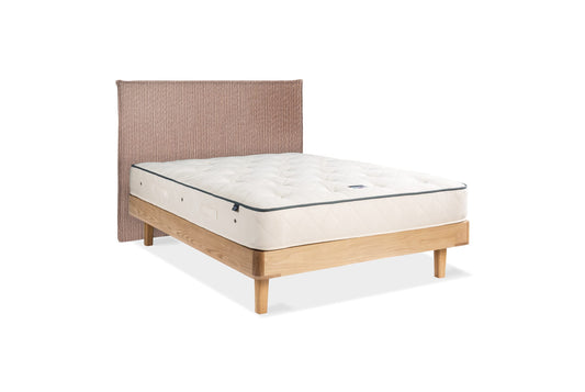 The Haldon Bed | Jute_Linen - Dune