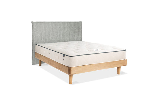 The Haldon Bed | Jute_Linen - Mist