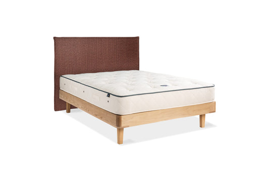 The Haldon Bed | Jute_Linen - Sienna